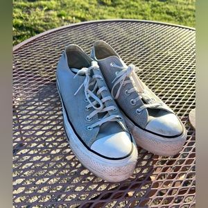 Low top platform converse